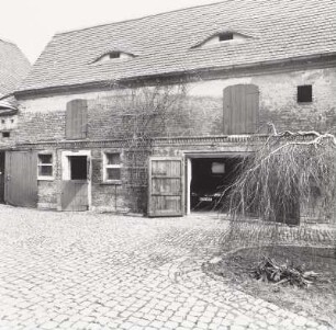 Pegau-Weideroda, Vierseithof, um 1830