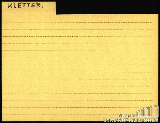 KLETTER.