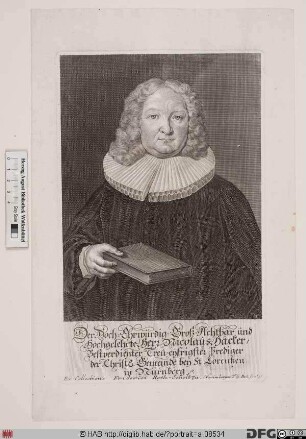 Bildnis Nicolaus Haecker (Höcker)