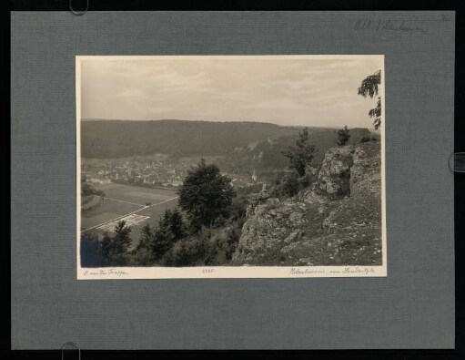 36, Blaubeuren vom Landsitzle. (Nr. 3325).