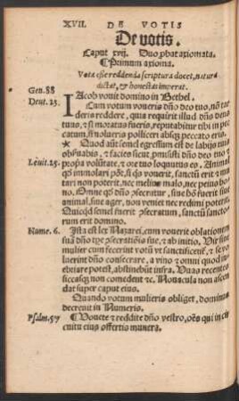 De votis. Caput xvii.