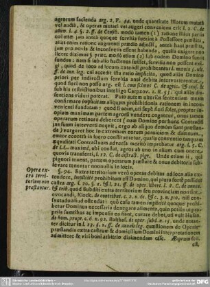 §. 94. Operae extra territorium non praestantur