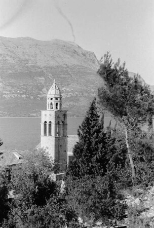 Kirchturm : Kirchturm in Korcula.