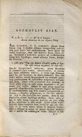 Observationes in Sophoclis septem Tragoedias