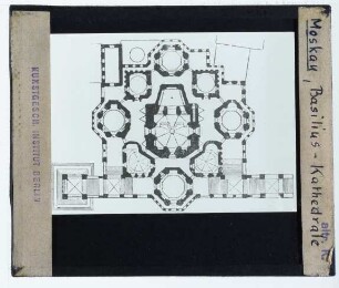 Moskau, Basilius-Kathedrale : Grundriss