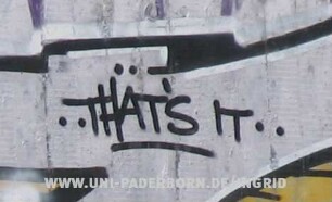 THÄT'S IT