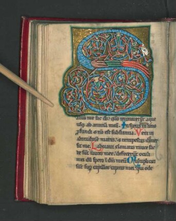[Illuminierte Initiale]