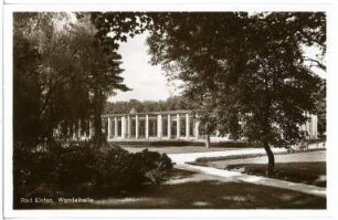 Bad Elster. Wandelhalle