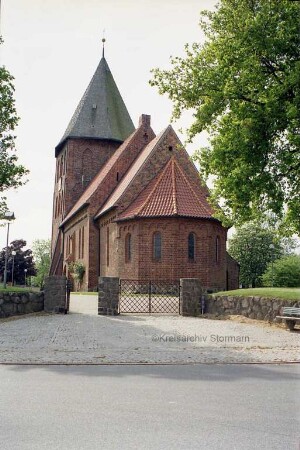 Kirche: Ostseite