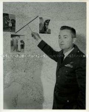 Oberstleutnant Stanley G.Salisbury, ein Pilot der Kinderluftbrücke