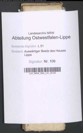 Rechnungen der Ulenburg