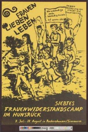 Siebstes Frauenwiderstandscamp im Hunsrück : Frauen Lieben Leben