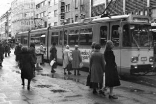 Überprüfung der Fahrgeschwindigkeit Karlsruher Straßenbahnen mittels Fahrtschreiber