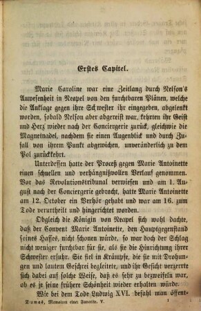Memoiren einer Favorite : Von Alexander Dumas. Deutsch von A. Kretzschmar. Autorisirte Uebersetzung, 5