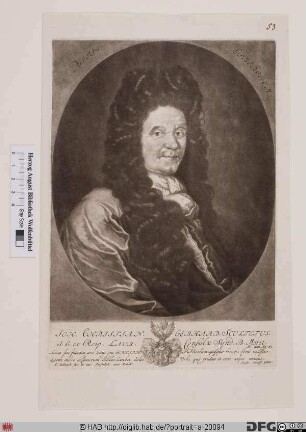 Bildnis Johann Christian Gebhard Scultetus (eig. Schulze)