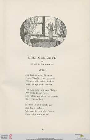 Drei Gedichte