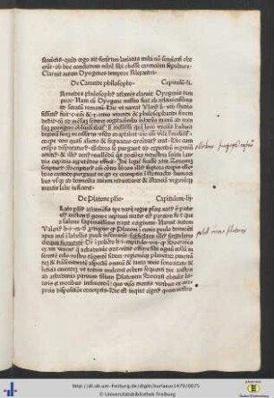 De Carneide et Platone philosophis