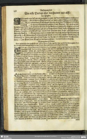 Außlegung des hundert und eilfften Psalms