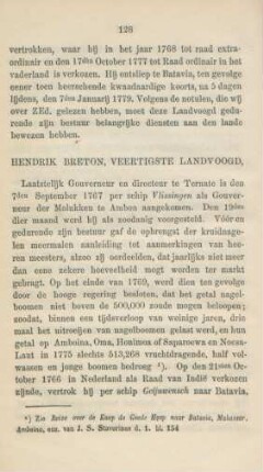 Hendrik Breton, veertigste landvoogd