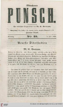Nro. 29 (8. Juli 1849)