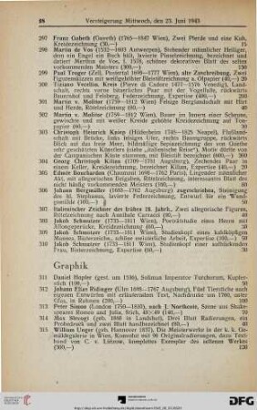 Graphik (Nr. 311-317)