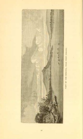 View of the Mékong, near Phon Padang