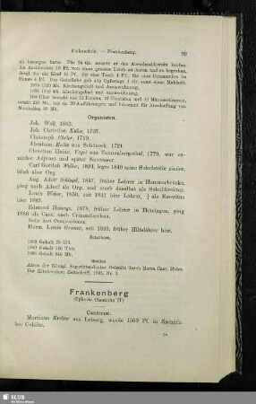 Frankenberg (Ephorie Chemnitz II)