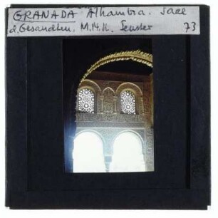 Granada, Alhambra,Granada, Alhambra Botschaftersaal