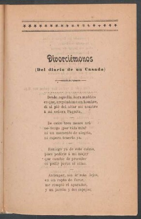 Divorciémonos : (Del diario de un casado)