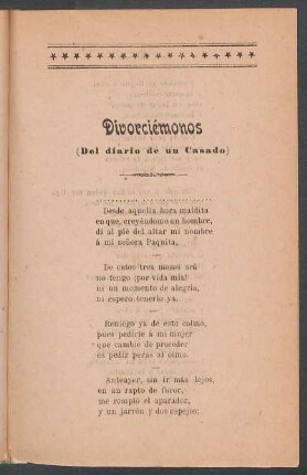Divorciémonos : (Del diario de un casado)