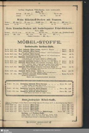 Möbel-Stoffe