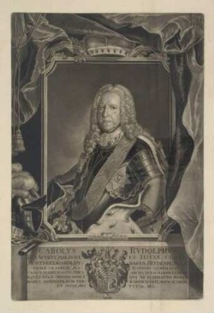 Leichenpredigten über Herzog Karl Rudolf von Württemberg-Neuenstadt (geb. 29. Mai 1667, gest. 17. Nov. 1742, regierend 1716-1742)