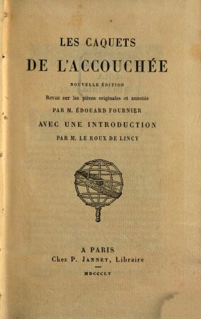 Les caquets de l'accouchée
