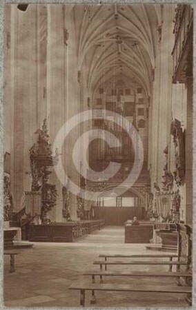 Langhaus Dorotheenkirche Breslau nach W