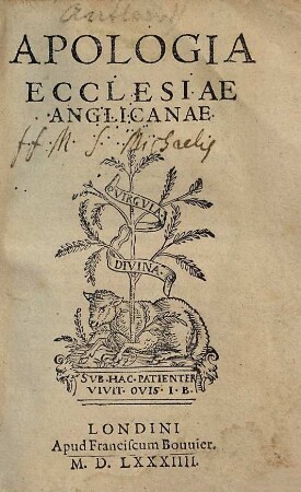 Apologia Ecclesiae Anglicanae