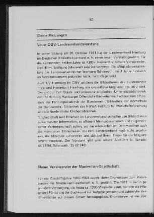 Neuer Vorsitzender der Maximilian-Gesellschaft