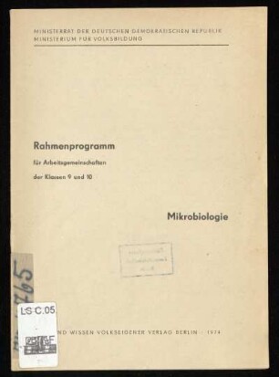 Mikrobiologie