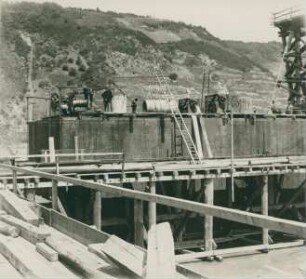 Rheinbrücke bei Remagen, Deutschland, 1917