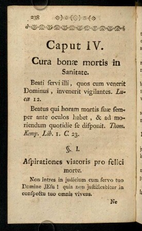 238-262, Caput IV