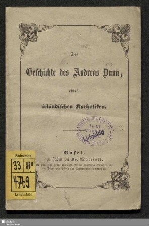 Die Geschichte des Andreas Dunn, eines irländischen Katholiken