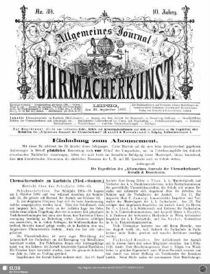 Einladung zum Abonnement