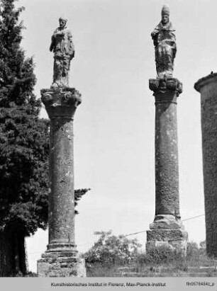 Statuen der Heiligen Justus, Clemens, Linus und Leo der Große - Statuen der Heiligen Giusto, Clemente, Lino und Leone