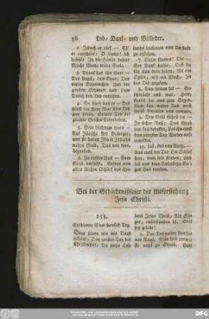 Bei der Gedächtnißfeier der Auferstehung Jesu Christi.
