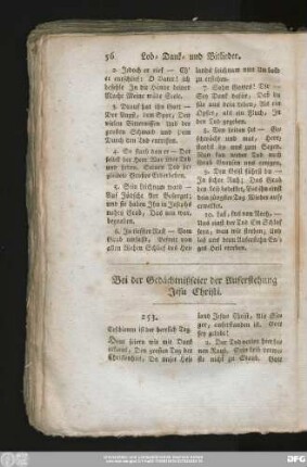 Bei der Gedächtnißfeier der Auferstehung Jesu Christi.