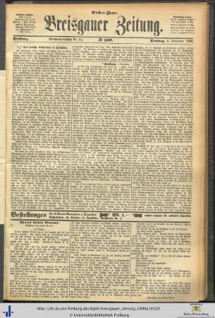 06.11.1898 (Erstes Blatt)