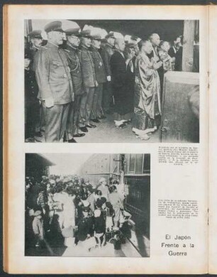 El Japón frente a la Guerra