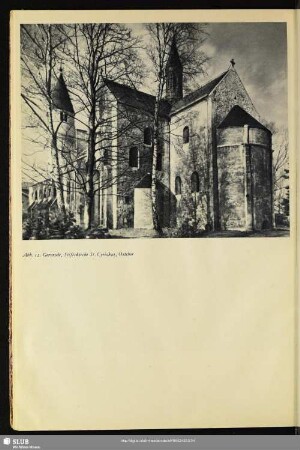 Abb. 12. Gernrode, Stiftskirche St. Cyriakus, Ostchor