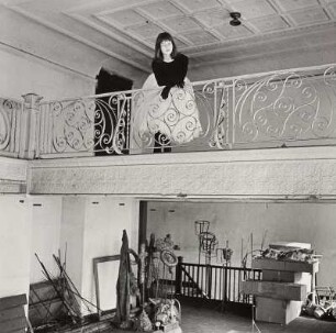 Modeaufnahme, Modell Judith Underwood als Ballerina