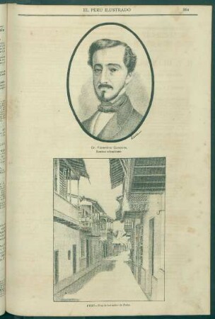 [Retrato de] Dr. Florentino Gonzales. : Escritor colombiano.
