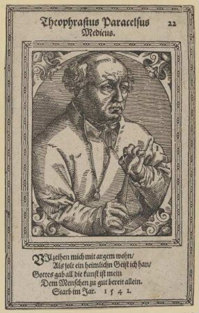 Bildnis des Theophrastus Paracelsus